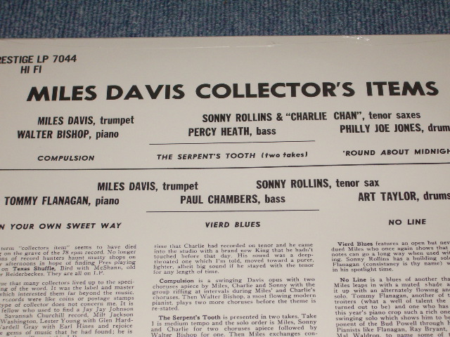 画像: MILES DAVIS - COLLECTORS' ITEMS / 1983 US Reissue Brand New Sealed LP