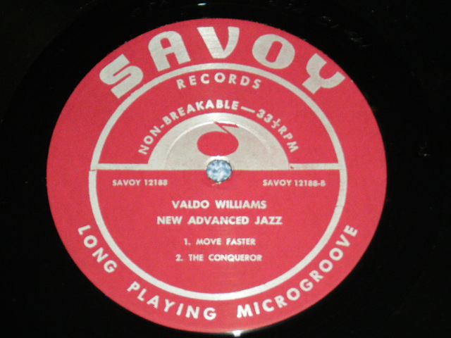 画像: VALDO WILLIAMS - NEW ADVANCED JAZZ  / 1967 US ORIGINAL MONO LP 