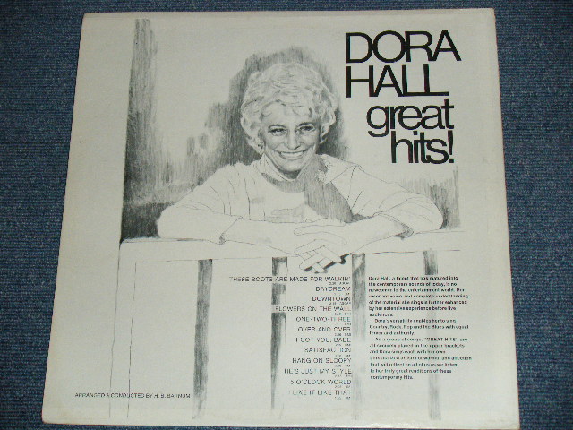 画像: DORA HALL - GREAT HITS! / 1968 US ORIGINAL Used LP 