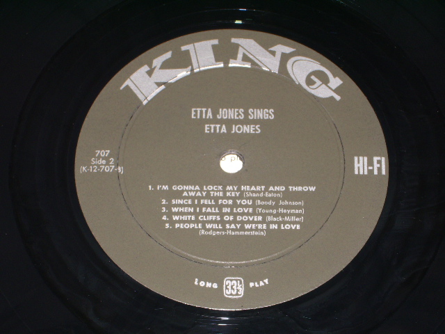 画像: ETTA JONES - ETTA JONES SINGS / 1960 US MONO REISSUE LP  