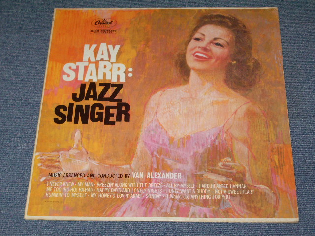 画像1: KAY STARR - JAZZ SINGER (Ex/Ex+++)  / 1960 US AMERICA ORIGINAL 1st Press "BLACK with RAINBOW Ring CAPITOL Logo On LEFT Side "Label MONO LP
