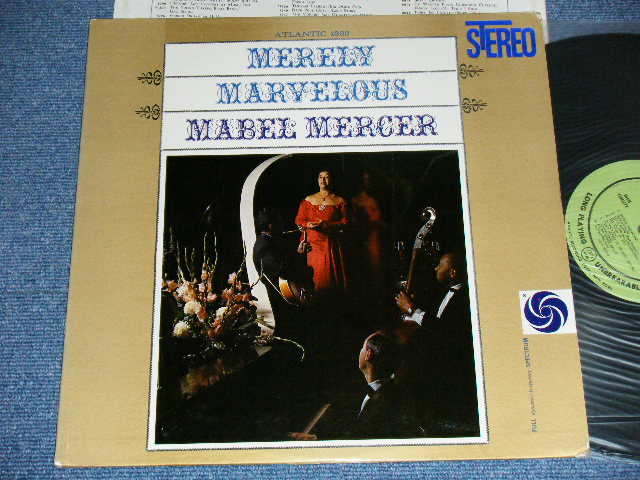 画像1: MABEL MERCER - MERELY MARVELOUS / 1960  US ORIGINAL  STEREO LP
