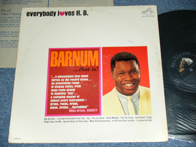 画像1: H.B. BARNUM - EVERYBODY LOVEW H.B. / 1962 US ORIGINAL MONO  Used LP 