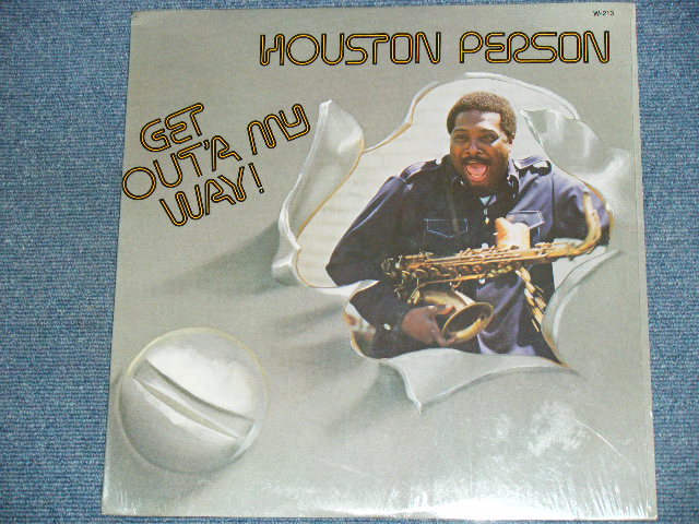 画像1: HOUSTON PERSON - GET OUT'A MY WAY / 1975  US ORIGINAL used LP