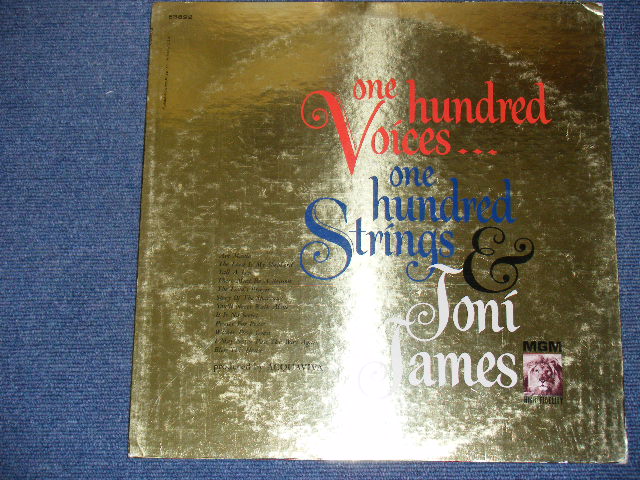 画像1: JONI JAMES - ONE HUNDRED(100) VOICES...ONE HUNDRED ( 100 ) STRINGS & JONI  ( Ex+/Ex++) / 1960 US ORIGINAL BLACK LABEL MONO LP