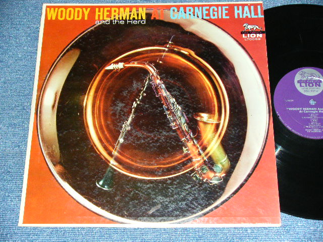 画像1: WOODY HERMAN - AT CARNEGIE HALL  / 1958 US ORIGINAL Mono LP