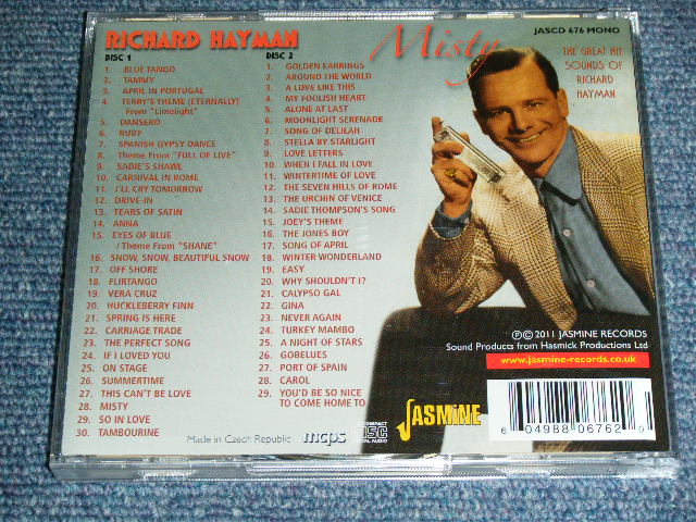 画像: RICHARD HAYMAN - MISTY : THE GREAT HITS SOUND OF / 2011 UK CZECH REPUBLIC Brand New 2CD 