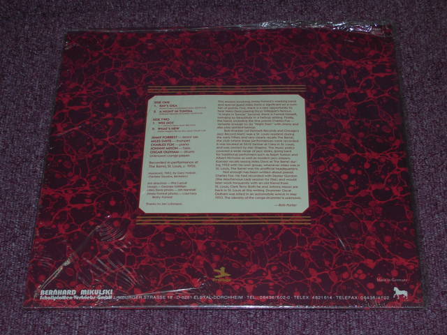 画像: JIMMY FORREST/MILES DAVIS - LIVE AT THE BARREL / GERMAN REISSUE SEALED LP