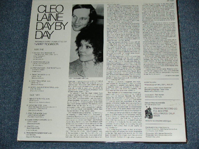 画像: CLEO LAINE - DAY BY DAY / 1973 US ORIGINAL Used LP