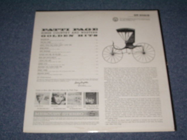 画像: PATTI PAGE - SINGS COUNTRY AND WESTERN GOLDEN HITS ( Ex++/Ex+++ ) /1961 US ORIGINAL STEREO LP