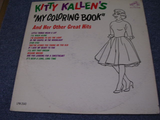 画像1: KITTY KALLEN - MY COLORING BOOK ( Ex-/Ex+ ) / 1963 US ORIGINAL MONO LP  