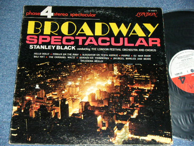 画像1: STANLEY BLACK - BROADWAY SPECTACULAR /  1960's US ORIGINAL STEREO  Used LP