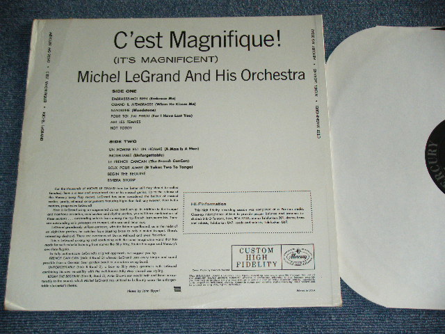 画像: MICHEL LEGRAND - C'EST MAGNIHIQUE / 1958 US ORIGINAL MONO LP