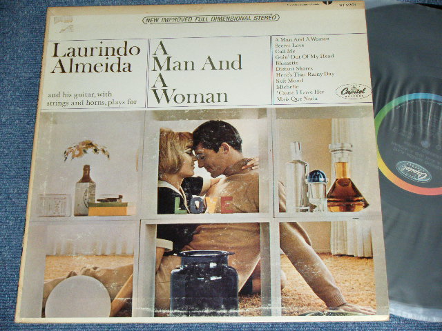 画像1: LAURINDO ALMEIDA - A MAN AND AS WOMAN / 1967 US ORIGINAL STEREO LP