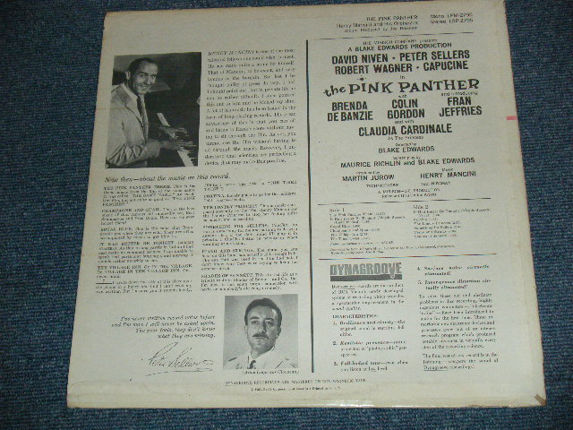 画像: OST/ HENRY MANCINI -  THE PINK PANTHER / 1963 US ORIGINAL Stereo LP 