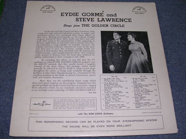 画像: EYDIE GORME and STEVE LAWRENCE - OUR BEST TO YOU / 1964 US ORIGINAL Stereo LP