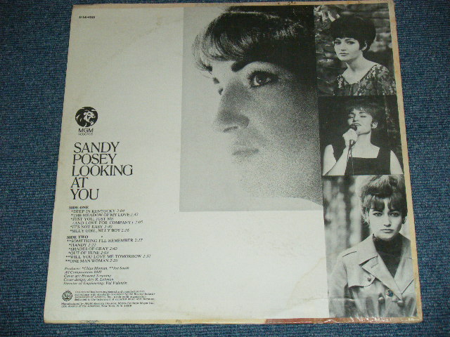 画像: SANDY POSEY - LOOKING AT YOU ( Ex+/Ex+++ ) / 1968 US ORIGINAL STEREO  LP  