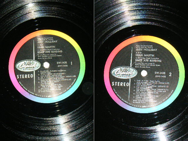 画像: OST/ ANDRE PREVIN,DEAN MARTIN, JUDY HOLLIDAY - BELLS ARE RINGING  / 1960 US ORIGINAL Stereo  LP 