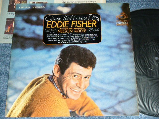 画像1: EDDIE FISHER - GAMES THAT LOVERS PLAY  / 1966 US ORIGINAL STEREO  Used LP  