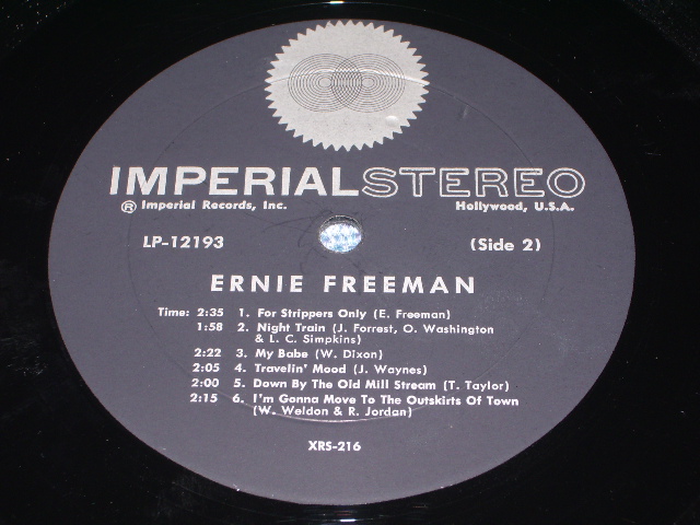 画像: ERNIE FREEMAN -THE STRIPPER / 1964 US ORIGINAL STEREO LP 