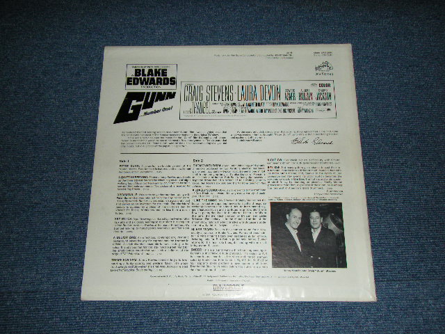 画像: OST/ HENRY MANCINI  With BUD SHANK  - GUNN  / 1967 US ORIGINAL Sereo LP 