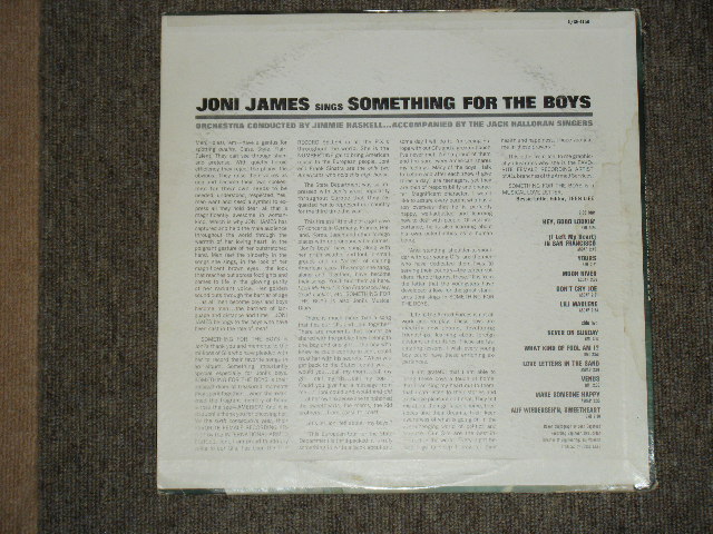 画像: JONI JAMES - SING SOMETHING FOR THE BOYS ( Ex-/Ex++,Ex- ) / 1963 US ORIGINAL MONO LP