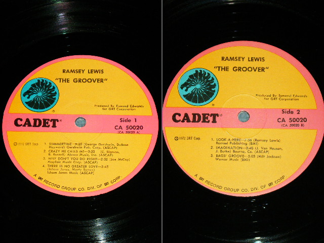 画像: RAMSEY LEWIS TRIO - THE GROOVER / 1973 US ORIGINAL Used  LP