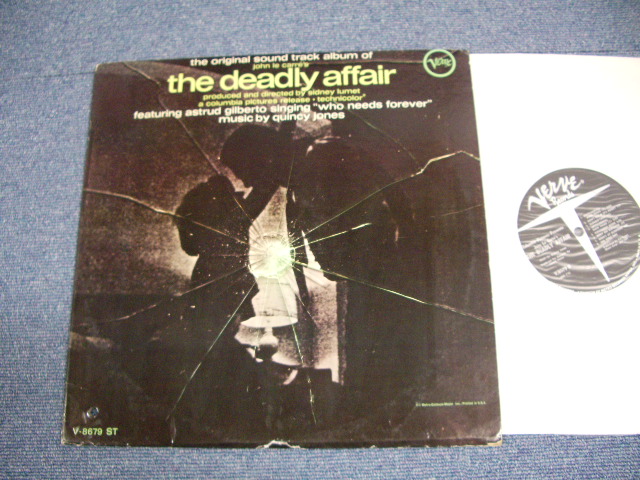 画像: ost QUINCY JONES (With ASTRUD GILBERTO) - THE DEADLY AFFAIR / 1969 US ORIGINAL LP