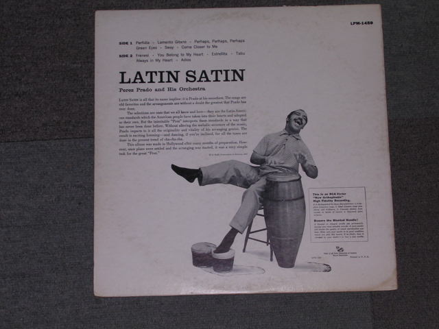 画像: PEREZ PRADO -LATIN SATIN / 1957 US ORIGINAL MONO LP