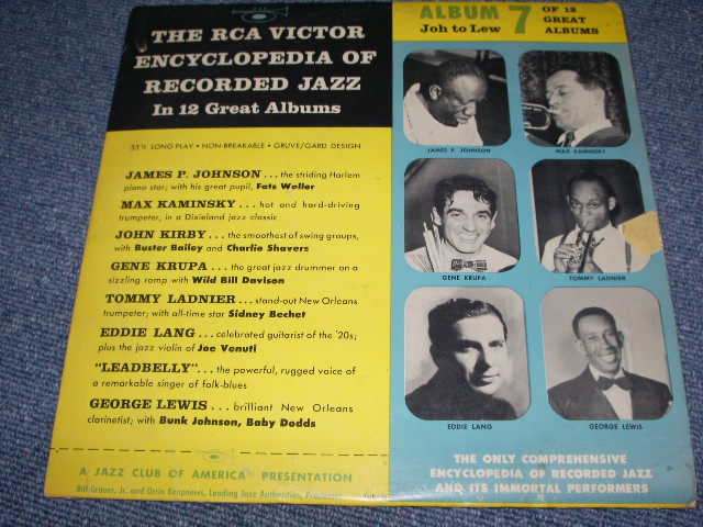 画像1: VA - THE RCA VICTOR ENCYCLOPEDIA OF RECORDED JAZZ ALBUM 7 / 1956 US ORIGINAL 10" LP  