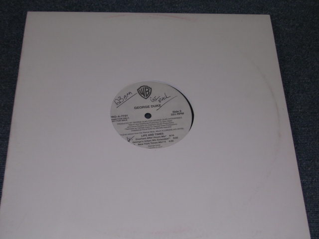 画像1: GEORGE DUKE - LIFE AND TIMES / 1995 US PROMO ONLY 12" Single 