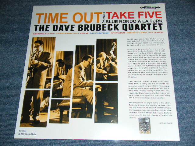 画像: DAVE BRUBECK - TIME OUT / 2011 Reissue 180 glam Heavy Weight Sealed LP