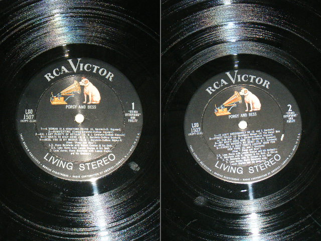 画像: LENA  HORNE / HARRY BELAFONTE -  PORGY AND BESS / 1959 US ORIGINAL STEREO LP 