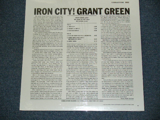 画像: GRANT GREEN - IRON CITY!  /  US Reissue Sealed LP  Out-Of-Print 