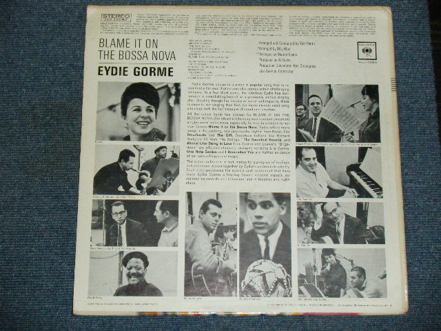 画像: EYDIE GORME - BLAME IT ON THE BOSSA NOVA / 1963 US ORIGINAL STEREO LP