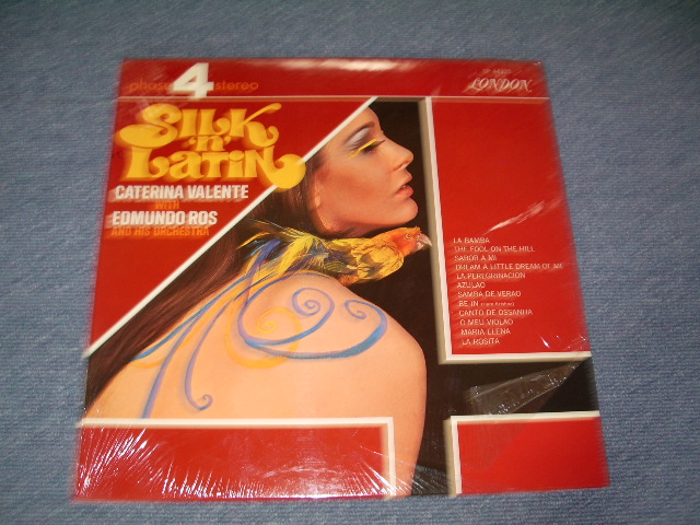 画像1: CATERINA VALENTE With EDMUNDO ROS - SILK 'N' LATIN / 1960s US ORIGINAL PHASE 4 STEREO LP 