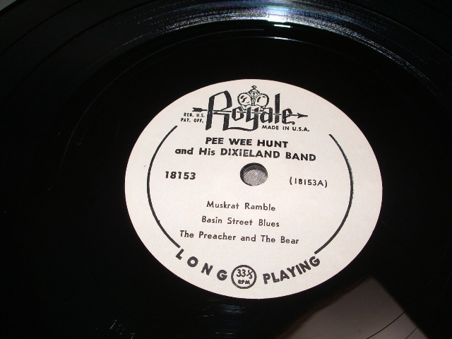 画像: PEE WEE HUNT and His DIXIELAND BAND - S/T ( 1st DEBUT5 ALB8UM ) / 1949? US ORIGINAL 10"LP 