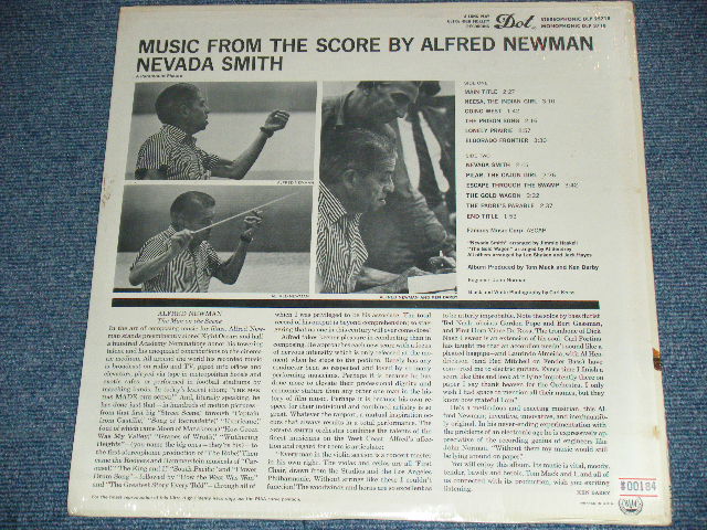 画像: OST : ALFRED NEWMAN - NEVADA SMITH / 1966 US ORIGINAL Brand New SEALED Mono LP Found Dead Stock 