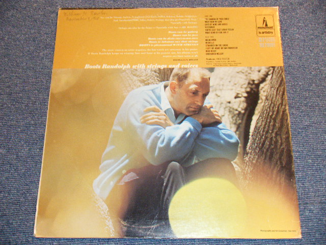 画像: BOOTS RANDOLPH - BOOTS WITH STRINGS   / 1966 US ORIGINAL Stereo LP  