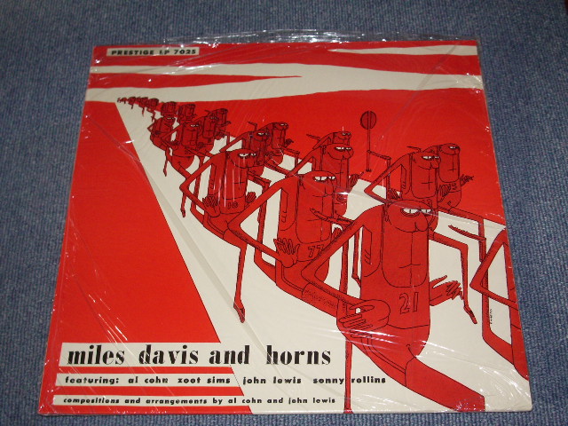 画像1: MILES DAVIS -   MILES DAVIS AND HORNS /  GERMANY  Reissue Brand New Sealed LP