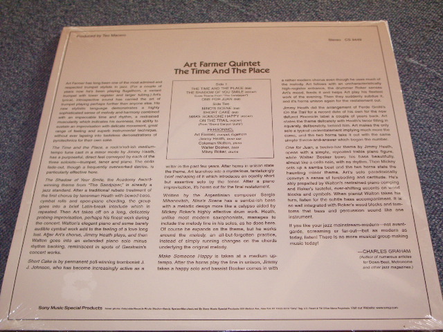 画像: ART FARMER QUINTET - THE TIME AND THE PLACE / US Reissue Sealed LP