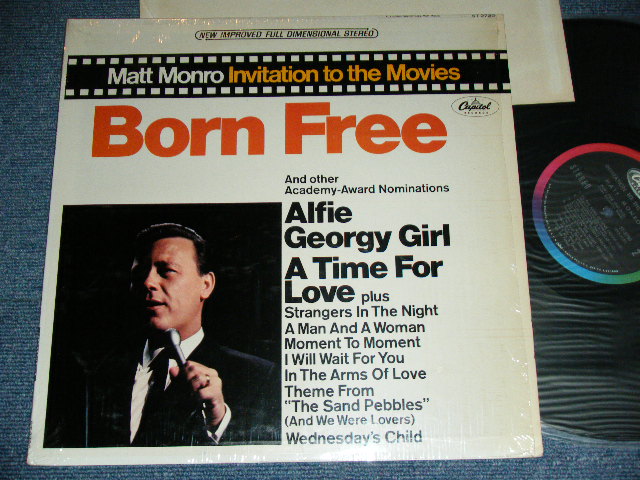 画像1: MATT MONRO - BORN FREE /  1967 US ORIGINAL STEREO  Used LP