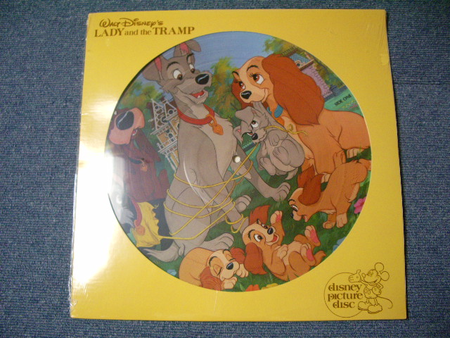 画像1: DISNEY PICTURE DISC - LADY & THE TRAMP / US ORIGINAL PICTURE Sealed LP  