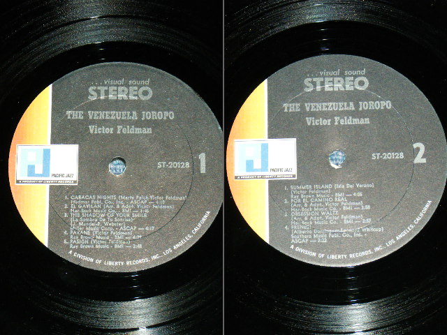 画像: VICTOR FELDMAN -  THE VENEZUELA JOROPO  / 1963 US ORIGINAL Stereo LP  