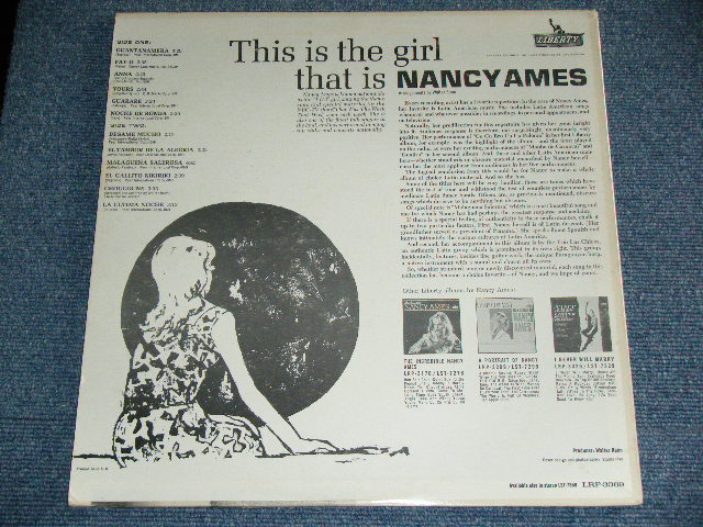 画像: NANCY AMES - THIS IS THE GIRL THAT IS  ( Ex+/Ex++ ) / 1964 US ORIGINAL AUDITION Label Promo MONO LP 