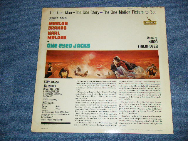 画像: OST/ HUGO FRIEDHOFER - ONE EYED JACKS / 1961 US ORIGINAL Mono  LP 