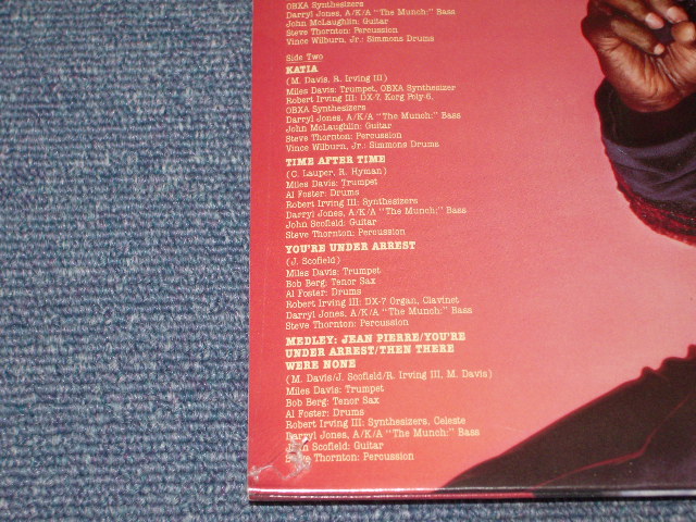 画像: MILES DAVIS - YOU'RE UNDER ARREST  /  US Reissue Sealed LP  Out-Of-Print 