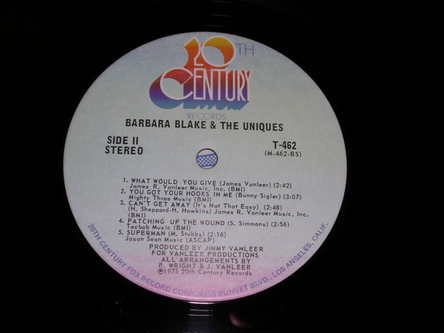 画像: BARBARA BLAKE - BARBARA BLAKE / 1974 US ORIGINAL LP