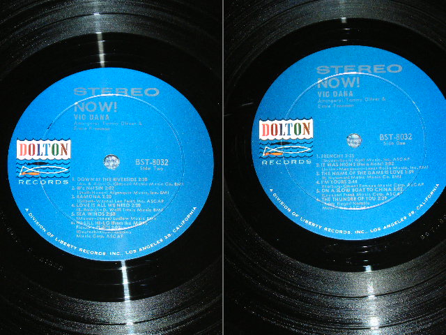 画像: VIC DANA - NOW!   / 1964  US ORIGINAL STEREO  LP