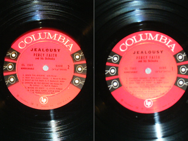 画像: PERCY FAITH -  JEALOUSY  / 1960 US ORIGINAL Mono LP  